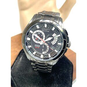 Citizen Men's Watch BL8097-52E Eco-Drive Black Dial Perpetual Calendar 42mm
